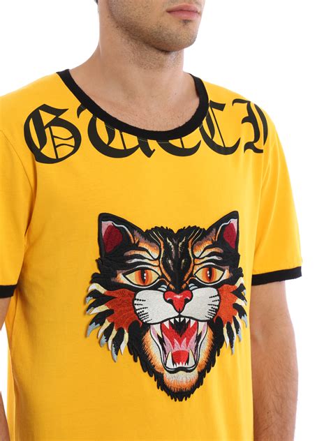 gucci angry cat shirt|angry cat t shirt Gucci.